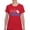 Red, variant on Lady Veteran T-Shirt Veteran's Day USA Military Honor Proud Army Mom Air Force Wife American Patriotic Women's Tee