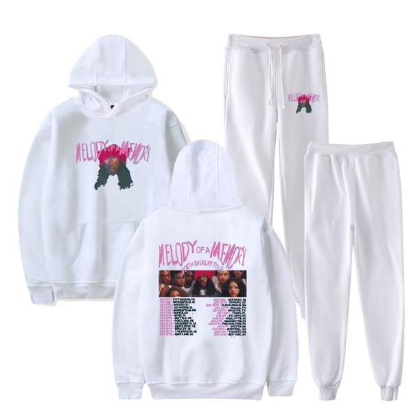 Eem Triplin Melody Of A Memory Tour 2025 Merch Sudaderas con capucha Pantalones jogger Conjunto de ropa de calle unisex HipHop