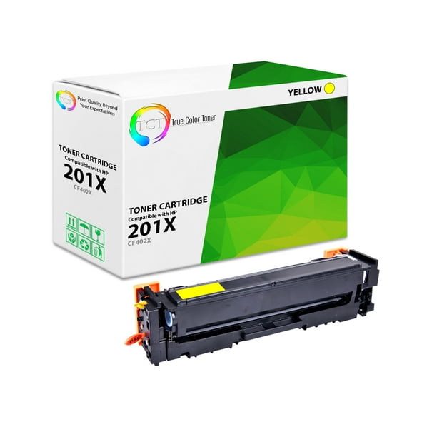 Falsedad asesinato Embajador TCT Premium Compatible Toner Cartridge Replacement for HP 201X CF402X  Yellow High Yield works with HP Color LaserJet Pro M252DW M252N MFP M277DW  M277N Printers (2,300 Pages) - Walmart.com