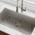 thumbnail image 3 of Kraus Standart Pro 26 Inch Undermount Single Bowl Stainless Steel Kitchen Sink, 3 of 5