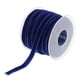 thumbnail image 2 of Cinta de terciopelo de color deslizante de 1 cm y 20 yardas para arreglos de regalo, embalaje para el cabello azul, 2 of 7