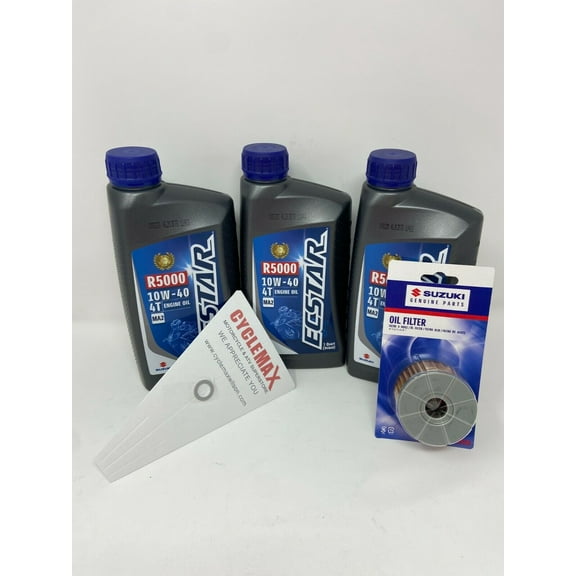 OEM Suzuki 1996-2019 DR650SE Oil Change Kit
