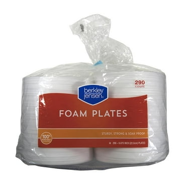 Bulk Hefty Supreme Soak-Proof Foam Plates, Everyday Value Pack, 6