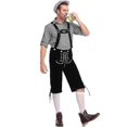 thumbnail image 4 of 3pcs/set Mens Bavarian Oktoberfest Costume Set For Dress Up Party, Beer Festival, 4 of 5