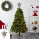 thumbnail image 5 of christmas decorations Gold Xmas Topper Treetop Christmas Light For Holiday Tree Decor Christmas Tree Top Christmas Tree Topper For Christmas Decoratio, 5 of 5