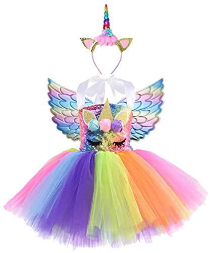 Girls Unicorn Dress Birthday Party 