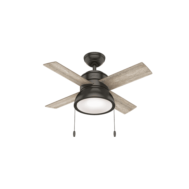 36 Indoor Ceiling Fan In Noble Bronze, 36 Hunter Ceiling Fan