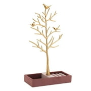 1 piece Fashion Birds Tree Jewelry Holder Display Storage Organizer Necklace Bracelet Ears Ear Stud Ear Hanging Tree Home Decoration