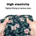 thumbnail image 7 of Jiueut Pink Flower Rollator Seat and Back Rest Covers for Women 2 Piece Easy to Install Padded Seat Cushion for Rollator Walker Outdoors Walker Seat Cushion, 7 of 7