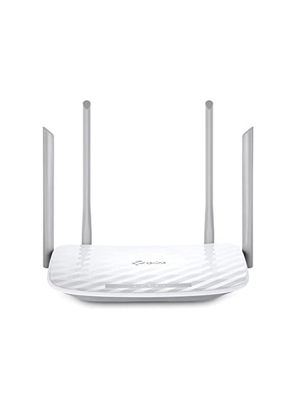 Restored TP-Link WiFi Router (Archer A54) - Dual Band Wireless Internet Router, 4 x 10/100 Mbps Fast Ethernet Ports, Supports Guest WiFi, Access Point Mode, IPv6 and Parental Controls (Refurbished)