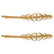 thumbnail image 3 of Filigrana Hollow heart Pinzas Para El Cabello Accesorios Para El Cabello Con Pasador dorado, 3 of 9