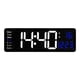 thumbnail image 1 of Reloj de pared LED ANGGREK digital grande con control remoto Color Negro, 1 of 8