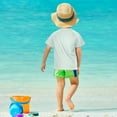 thumbnail image 4 of FORMRS Boys Rash Guard Short Sleeves Swim Shirt Quick Dry UPF 50+ Sun Protection, Sizes 3-12T, Ice Play, 4 of 6