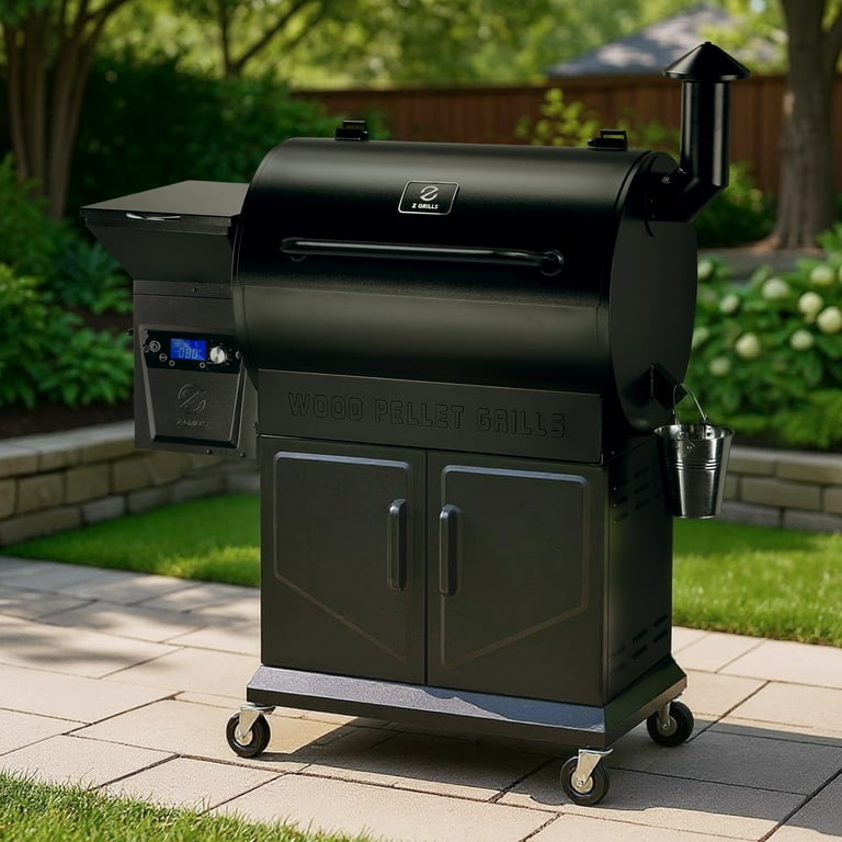 Z GRILLS Flagship 697 Sq.in Wood Pellet Grill & Smoker, 8-in-1 BBQ