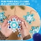 thumbnail image 5 of Pompones decorativos Tegeme, 2000 unidades, 1 cm, serie azul, 5 of 7