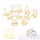 thumbnail image 4 of Baraja Digital 10 Uds. De madera para mesa de boda tarjetas con números adornos fiesta decoración del hogar artesanía Sywqhk Libre de BPA, 4 of 4
