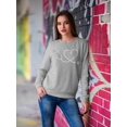 thumbnail image 2 of Nurse Love Women Sweatshirt, Female x-Large, 2 of 4