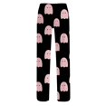 thumbnail image 5 of Zorvxlyn Halloween Pajamas Pants for Women Boo Ghost Pumpkin Graphic Womens Pj Bottoms Drawstring Elastic Waist Comfy Lounge Pants Women, 5 of 7
