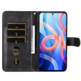 thumbnail image 4 of Estuche de Cuero PU con Cierre para Xiaomi Poco m4 pro 5G , Funda Protectora con Billetera y Correa, 4 of 5