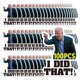 thumbnail image 1 of Pegatinas CANIPHA I Did That Biden, 100 unidades, reflectantes e impermeables, 1 of 7