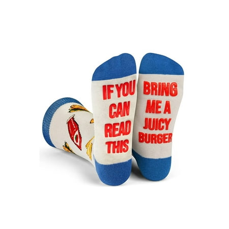 

Spring hue If You Can Read This Socks Holiday Christmas Gifts for Women Men Couples Novelty Funny Cotton Socks