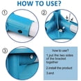 thumbnail image 3 of Plastic Pool Joint Pins & Rubber Seals 2.16inch for Intex 13ft-24ft Metal Frame Pools 12pcs, 3 of 4