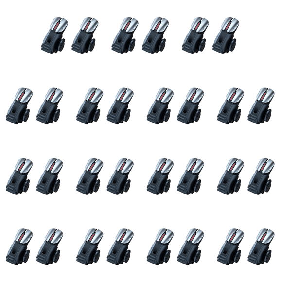 Peggybuy 2pcs 6 Finger Gaming Trigger for PUBG Game for Ios Android Mobiles Phones