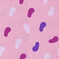 thumbnail image 1 of Ahgly Company Machine Washable Indoor Square Transitional Pastel Purple Pink Area Rugs, 7' Square, 1 of 7