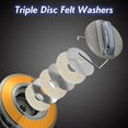 thumbnail image 4 of Yoshikawa 2pcs Spinning Reel Saltwater Freshwater Fishing Baitfeeder 4000 5.5:1 11 Stainless Ball Bearings Bass Salmon Bluefish Catfish Carp, 4 of 9