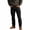 01# Black, variant on Men's Heavyweight Cotton Cargo Pants Classic Twill Utility Work Trousers Casual Hiking Sweatpants Relaxed Fit XS-2XL