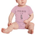 thumbnail image 2 of My Big Brother Is A Australian Cattle Dog Cute Baby Clothes Bodysuit Boy Girl Unisex, 2 of 5