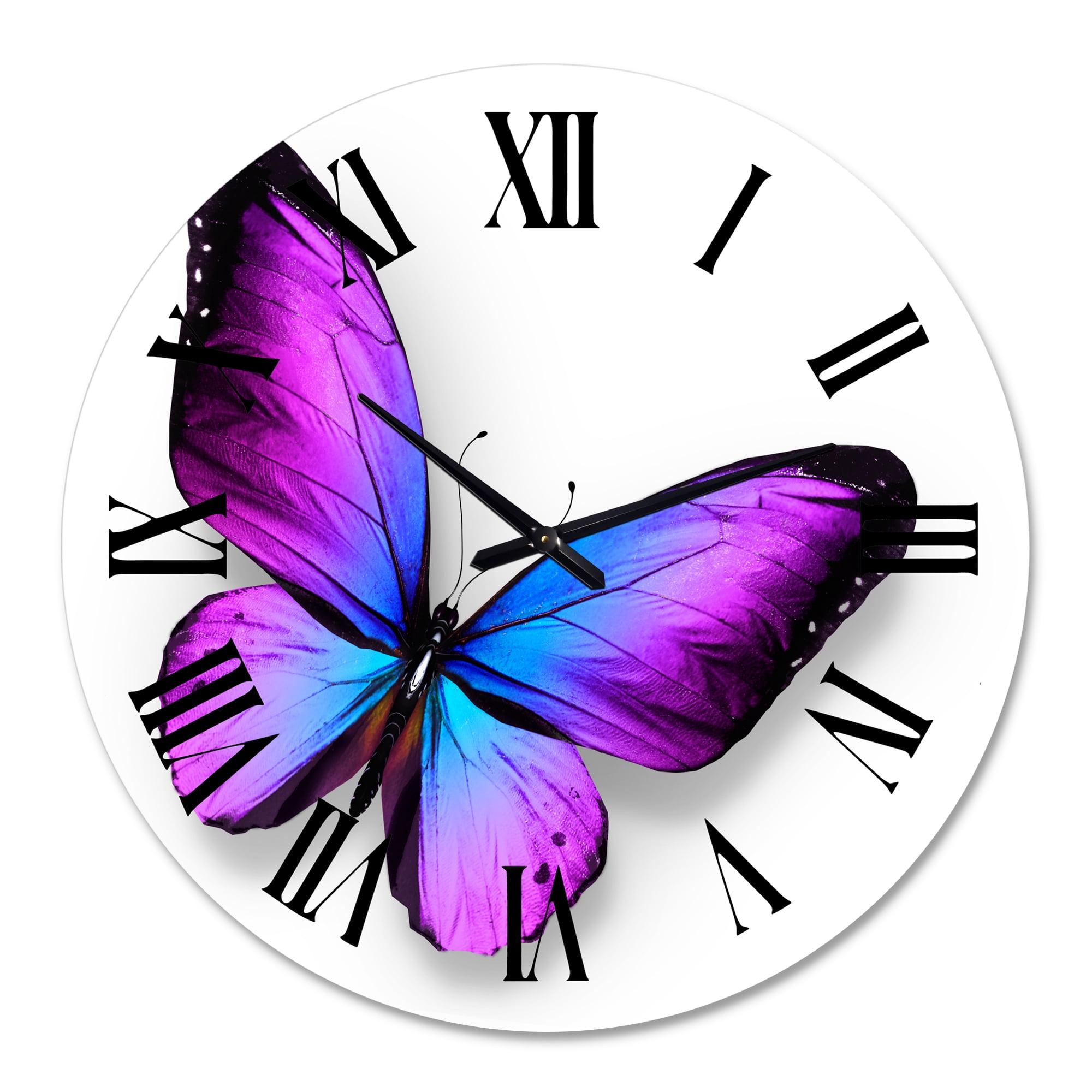 Designart 1 in Quartz Modern/Contemporary Wall Clock