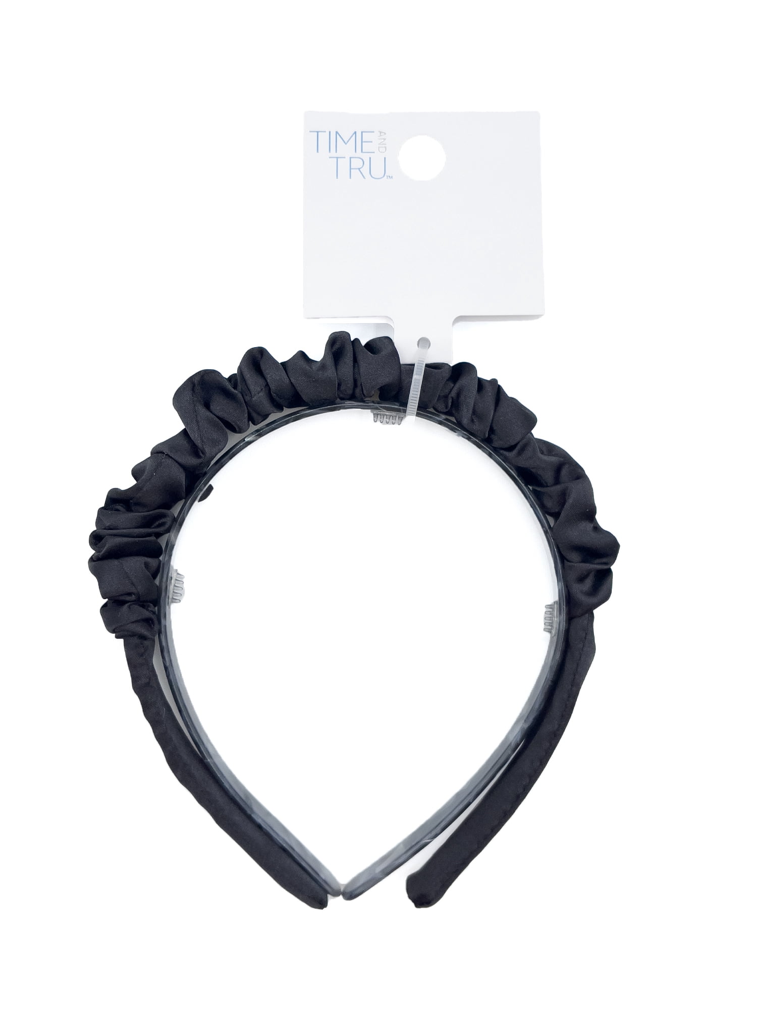 Time and Tru Women's Headband, 2 Pack, Black