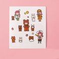 thumbnail image 3 of Journal Stickers Cartoon DIY Cute Removable Planner Stickers Scrapbook Stickers, 3 of 10