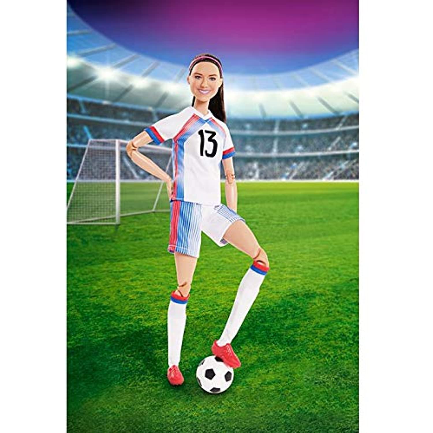 Barbie Signature Collection Alex Morgan Shero Doll, Soccer Player Sport