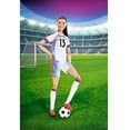 thumbnail image 4 of Barbie Signature Collection Alex Morgan Shero Doll, Soccer Player Sport, 4 of 6