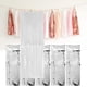 thumbnail image 4 of 25 Piezas Borla Guirnalda Boda Cumpleaños Decoración De Fiestas De La Fiesta De Novia, Decoración De Papel De Papel Decoración Suministros De Fondo Para Fiesta, Boda, 4 of 7