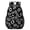 White and Black, variant on White and Black Leopard Print 17" School Backpacks for Teens,Waterproof Oxford Fabric,S-Shape Padded Straps for School,Travel,Hiking,Camping