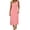 Pink, variant on ZNQHFRE Nightgown for Womens Sleeveless Crew Neck Loose Nightdress Sleepwear Comfy Night Gowns