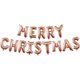 thumbnail image 2 of Globos con letras de Feliz Navidad, decoración para fiestas, pancarta, 2 of 5