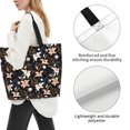 thumbnail image 3 of Kdxio Lilies Flowers Casual Tote Bags Women Big Capacity Shoulder Bag for Women Travel Shoulder Bags Handbags, 3 of 8