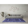 thumbnail image 3 of Ahgly Company Indoor Rectangle Persian Blue Traditional Area Rugs, 4' x 6', 3 of 4