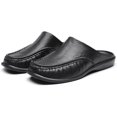 thumbnail image 4 of RURAN Mens Slippers with Arch Support Casual Mules Clog Slip-On Open Back Shoes Comfort Walking Loafer Indoor Outdoor House Shoes, 4 of 8