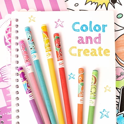 Fragranced Doodlers : Colored Smencils Scented Pencils