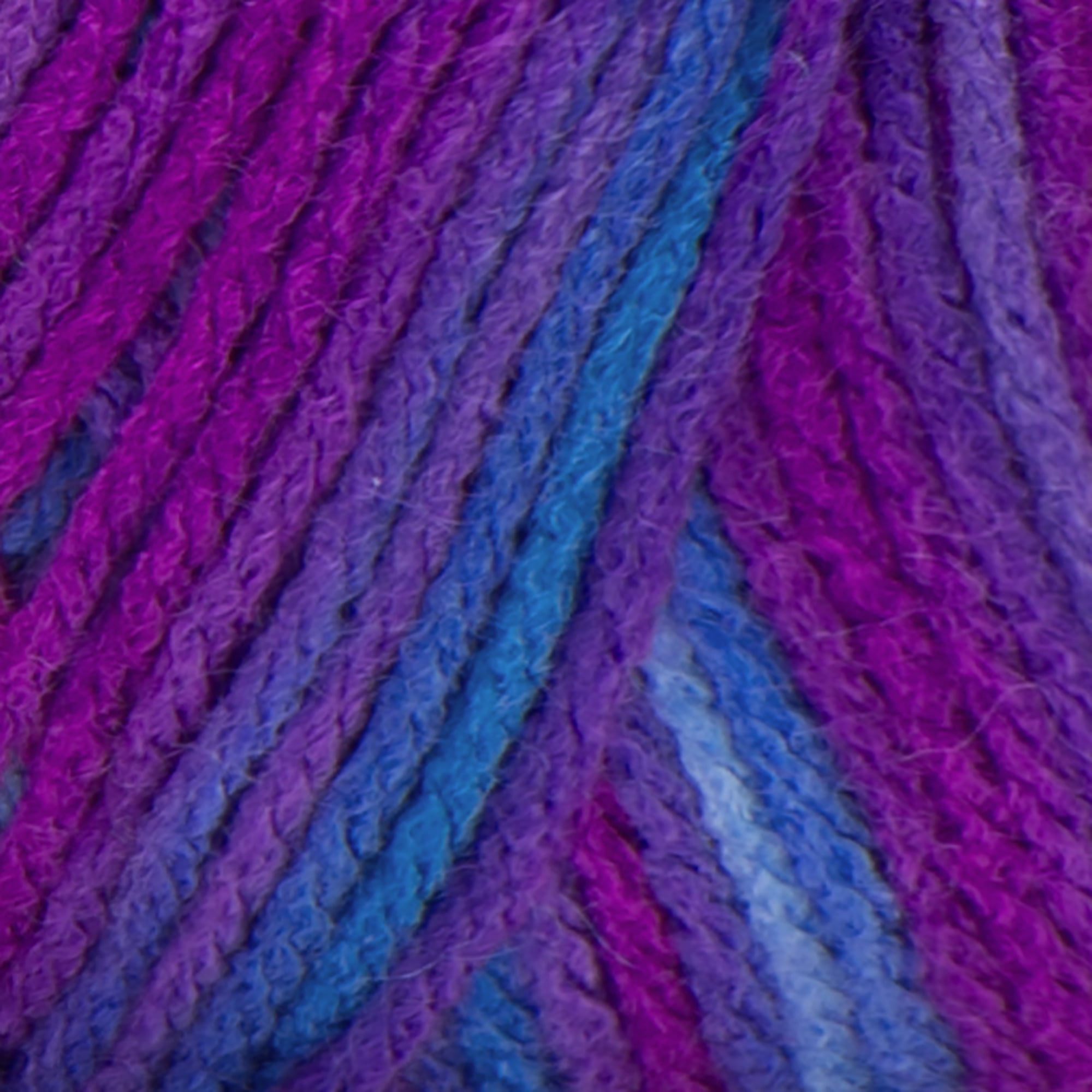 Red Heart® Super Saver® #4 Worsted Acrylic Yarn, Grape fizz 5oz/142g 236yd (3Pk)