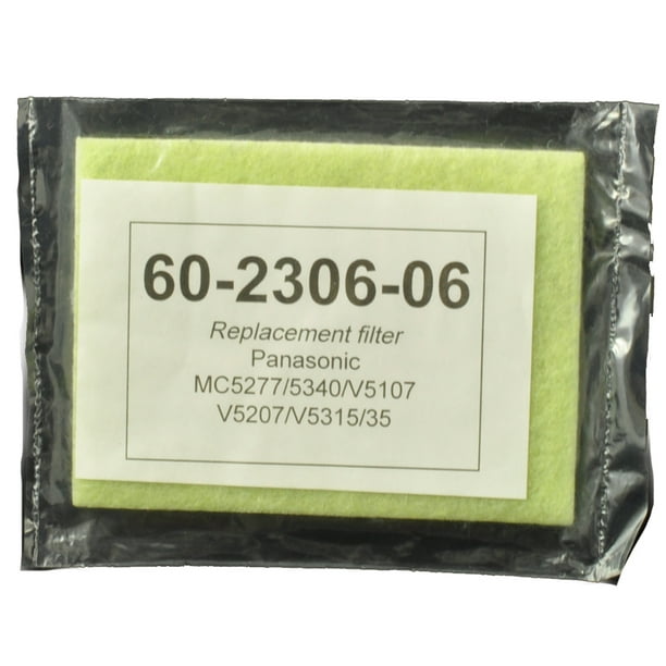 Panasonic Upright Vac Cleaner Secondary Micron Filter