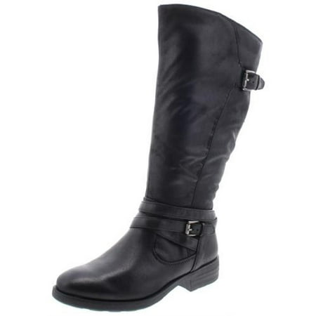 

Baretraps Womens Alysha Faux Leather Tall Riding Boots