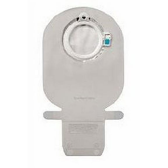 SenSura Mio Filtered Ostomy Pouch Two-Piece System Maxi 60 mm Stoma Drainable Flat, 11482 - Pack of 10