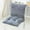 Blue, variant on DELESYS High Back Chair Cushion Indoor and Outdoor Porch Wags Cushion Rainproof Rocking Chair Cushion All-Weather Replacement Cushion, 40x80cm