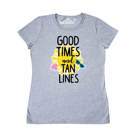 Good Times and Tan Lines on Spring Break Women's T-Shirt